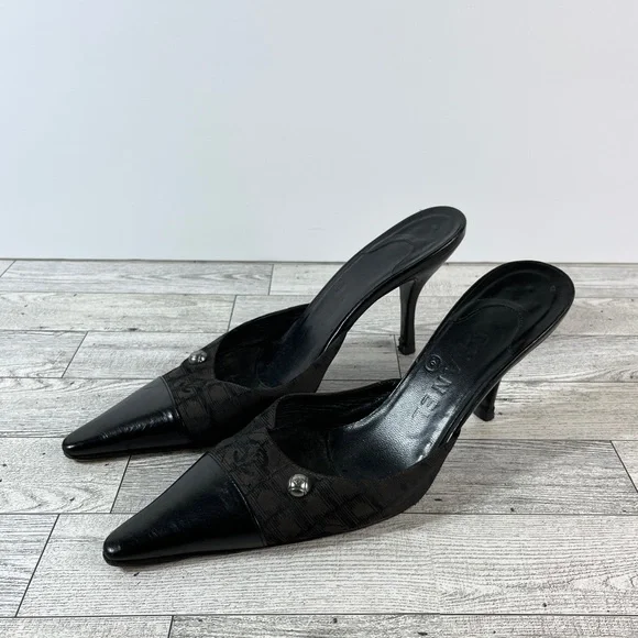 CHANEL Shoes Chanel Travel Ligne Canvas Mules It Poshmark